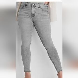 Ralph Lauren Women's Light Gray Skinny Jeans